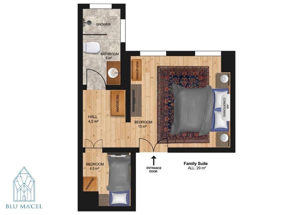 Blu Macel Hotel & Suites -Old City Sultanahmet Istanbul Rom bilde